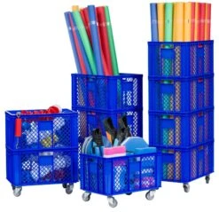 Fahrbarer Aufbewahrungskorb